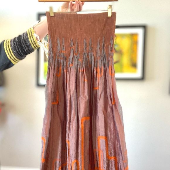 Gary & Orange Geometric Strapless Dress - Picture 6 of 6